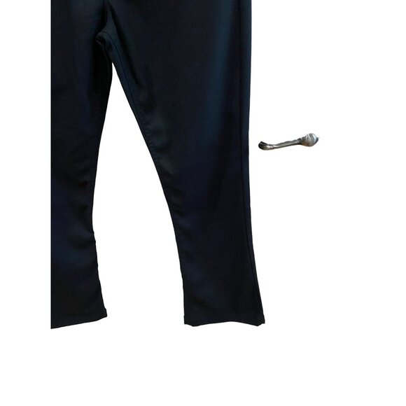 Black Emporio MM6 Maison Margiela Women's Button Fly High Waist Boot cut Pants S - Picture 4 of 7